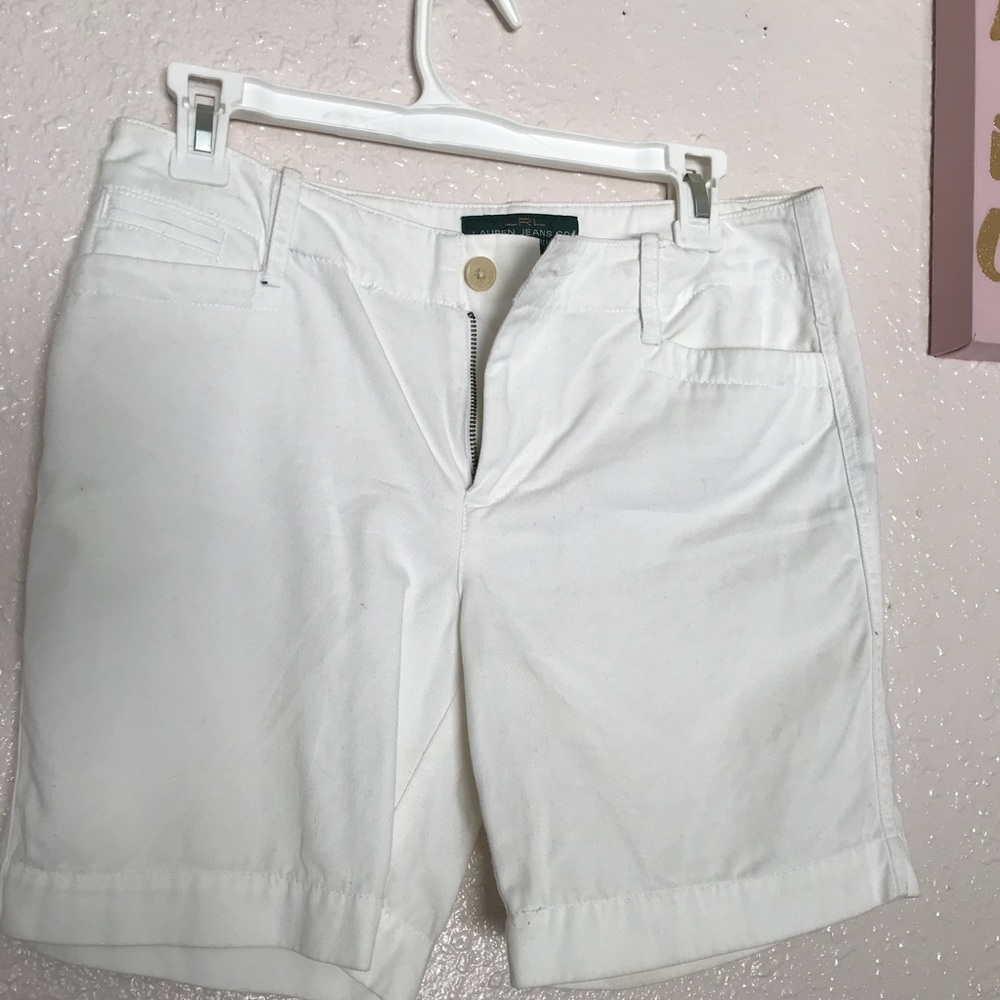 White shorts